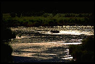 Sunset at Katmai National Park, Alaska.