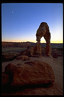 Moonrise.  Arches National Park (Moab, Utah)