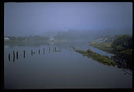 The Oregon coast.