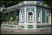 Digital photo titled blue-building