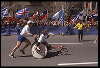 100th Anniversary Boston Marathon (1996).