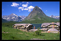 Many Glacier Lake Hotel.  Glacier National Park (Montana)