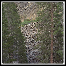 Devils' Postpile. Mammoth, California