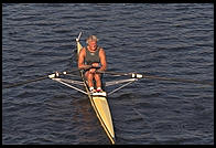 Head of the Charles Regatta, Sunday, October 18, 1998.  From the footbridge to Harvard Business School