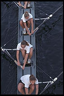 Head of the Charles Regatta, Sunday, October 18, 1998.  From the footbridge to Harvard Business School