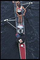 Head of the Charles Regatta, Sunday, October 18, 1998.  From the footbridge to Harvard Business School